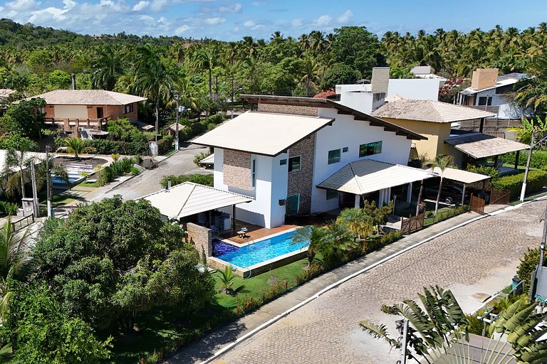 Casa Branca - Ampla e com Piscina -Hibiscus Ipioca