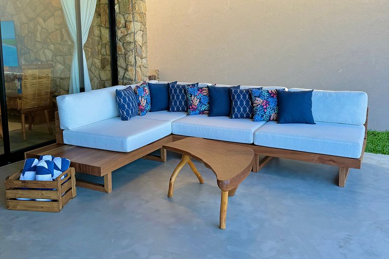 Exclusividade na beira-mar de Milagres