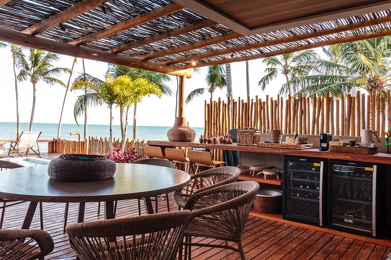 Beach Front at Milagres | Pool and Sauna | Huna04