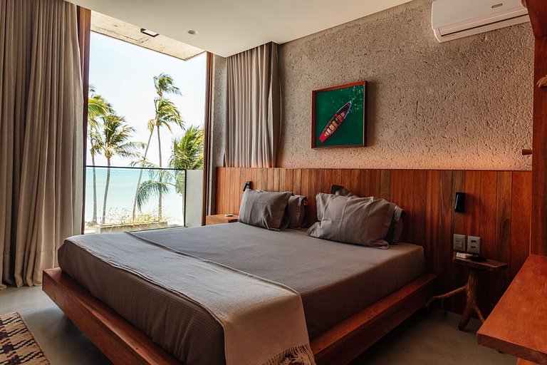 Beach Front at Milagres | Pool and Sauna | Huna04