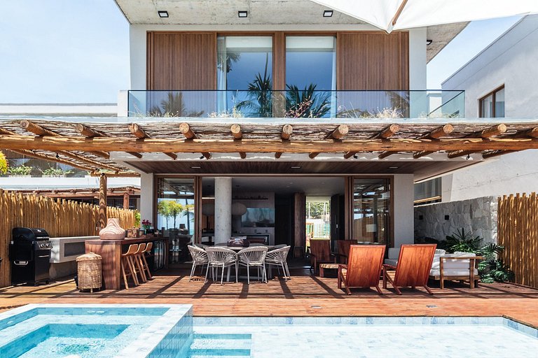 Beach Front at Milagres | Pool and Sauna | Huna04